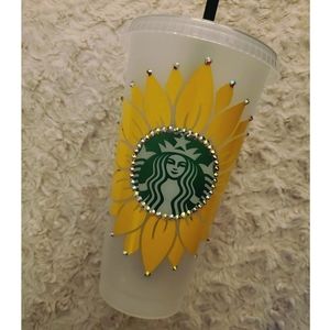 Rhinestone Starbucks Tumbler